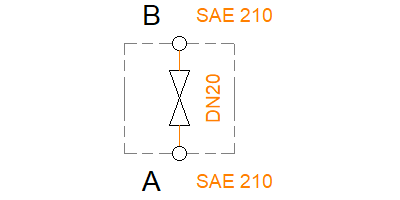 BKH-DN20-SAE210-SAEFS210